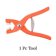 Plier Tool With 50 Sets Metal Snap Buttons–Sewing, Leather, Bags, Clothes , Durable & Easy To Use